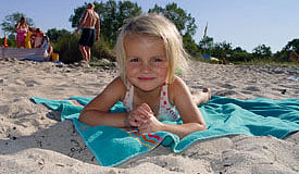 M&auml;dchen am Strand